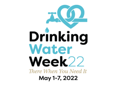 Drinking Water Week Logo May 1-7, 2022